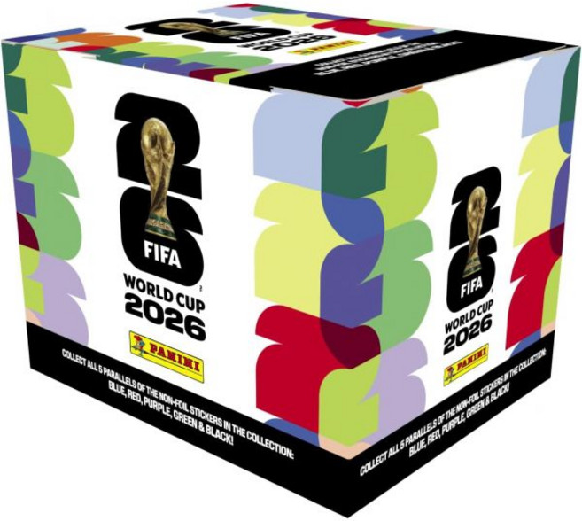 파니니 2026 FIFA 월드컵 스티커 50팩 컬렉션박스 축구 (350장), 파니니 2026 FIFA 월드컵 스티커 50팩 컬렉션박