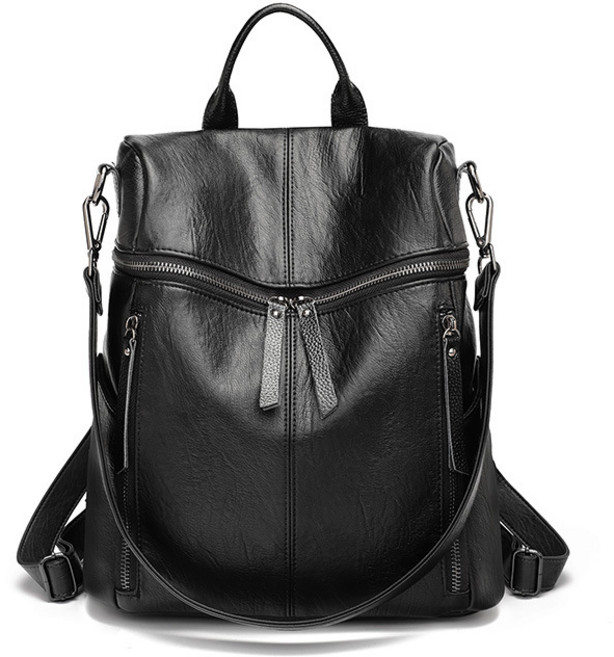 리얼 소가죽 디자이너 데일리 여성 백팩