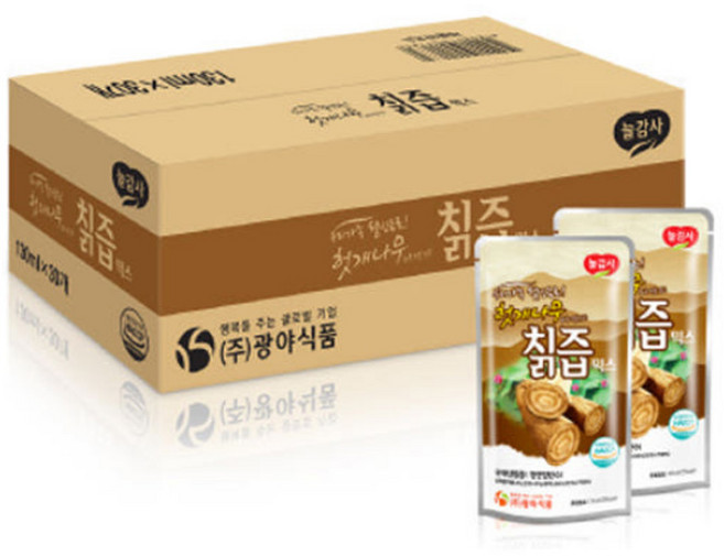 광야식품 헛개나무 칡즙 파우치 130ml 1BOX(30개입), 30개