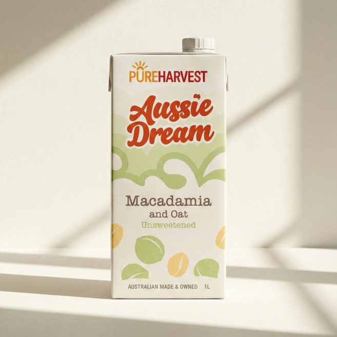 PureHarvest 퓨어하베스트 오지드림 마카다미아 오트밀크 1L 언스위트, 1개