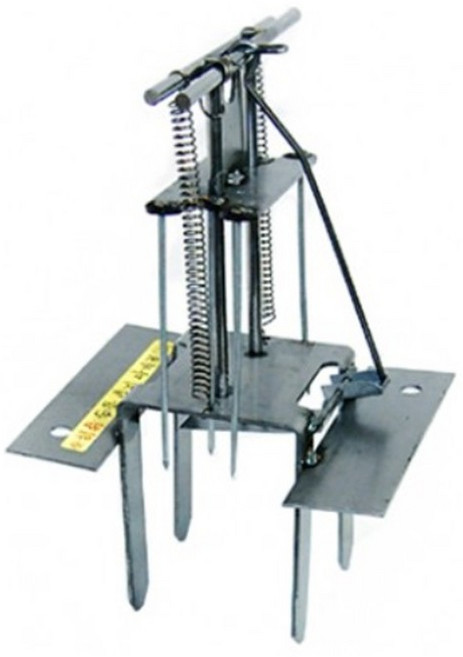 국산 원터치 두더지덫 두더지창 두더지 포획 트랩 쥐덫, 1개입, 1개