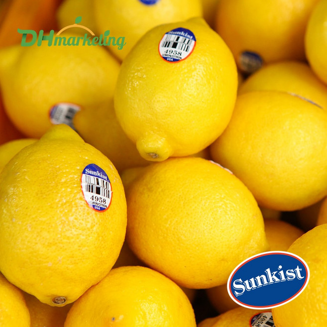 미국산 썬키스트 팬시 레몬 대과 140입 17kg 박스(벌크), 단품, 단품