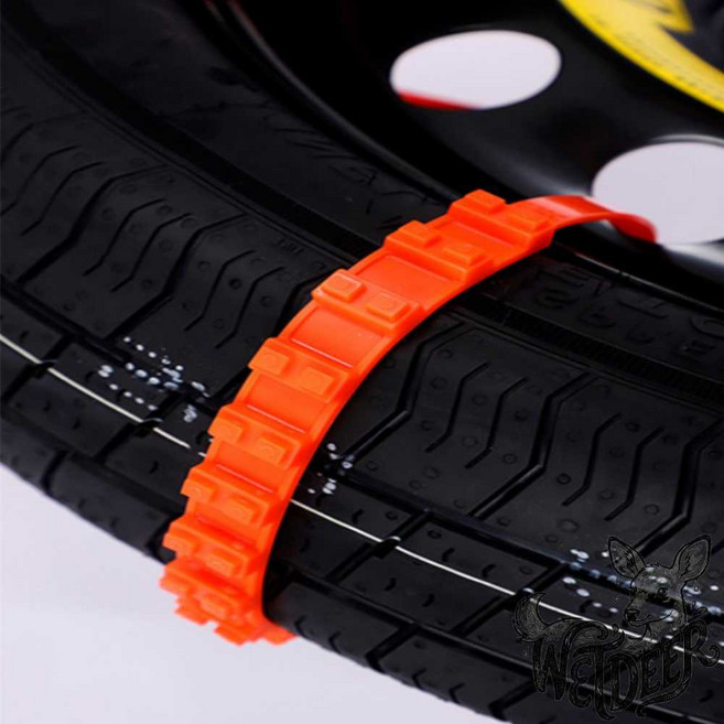 차량용 케이블타이 레드 10개 눈길케이블타이