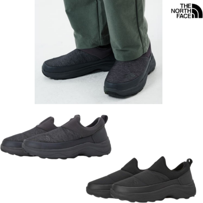 [국내매장판] 노스페이스 패딩 슬립온 남여공용 보온 일상 단화 트레킹화 방한화