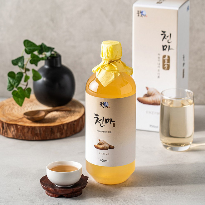 다사랑 국내생산 천마 효소 900ml 칼륨 칼슘, 1개