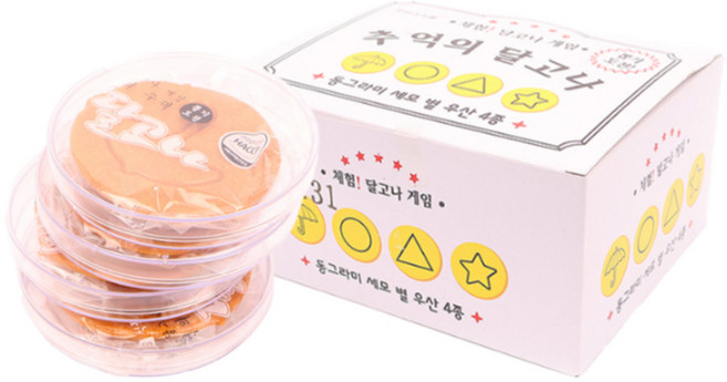 뽑기도전 달고나게임, 20개, 15g