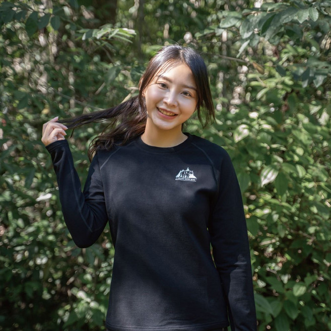 極防寒美麗諾羊毛中層衣 登山保暖羊毛衣