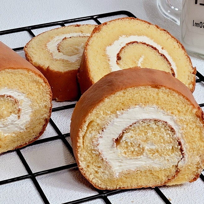 소프트한 착한 크림롤케이크, 1개, 450g