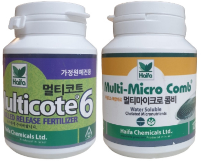 멀티코트 마이크로콤비 소포장 선택/완효성 지속성 화초 알 코팅 미량요소 비료 영양제 다육 관엽 바사, 03. 멀티코트 + 마이크로콤비 세트, 1개