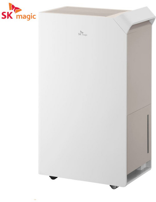 SK매직 초슬림 제습기 20L 베이지 저소음 드레스룸 옷장 욕실 원룸 화장실 대용량, DEH-140LI10BG