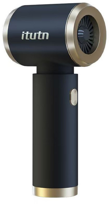 itutn 無線車用吸塵器，輕巧便攜，強勁吸力，多功能清潔配件, 黑金色, 吸吹兩用-至尊版