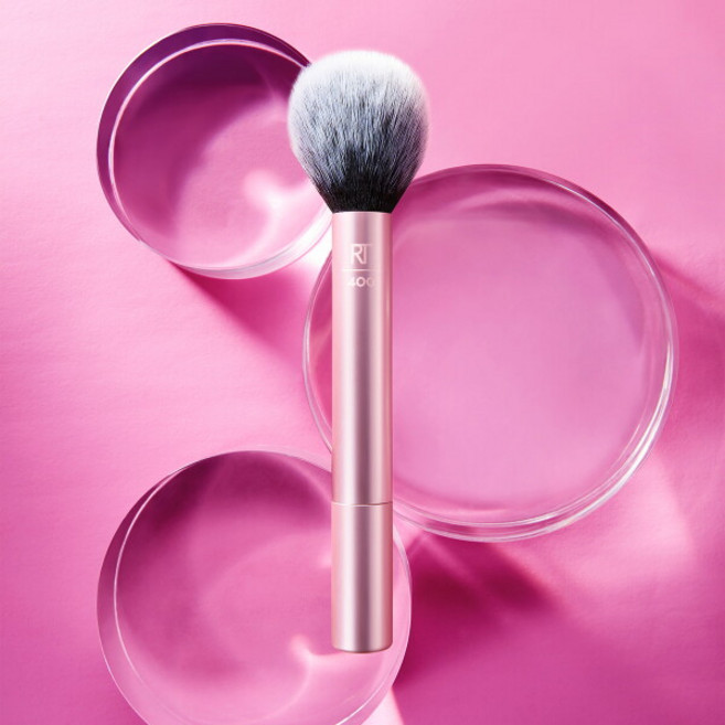 [리얼테크닉스] 블러쉬 메이크업 브러쉬, 핑크, 1개