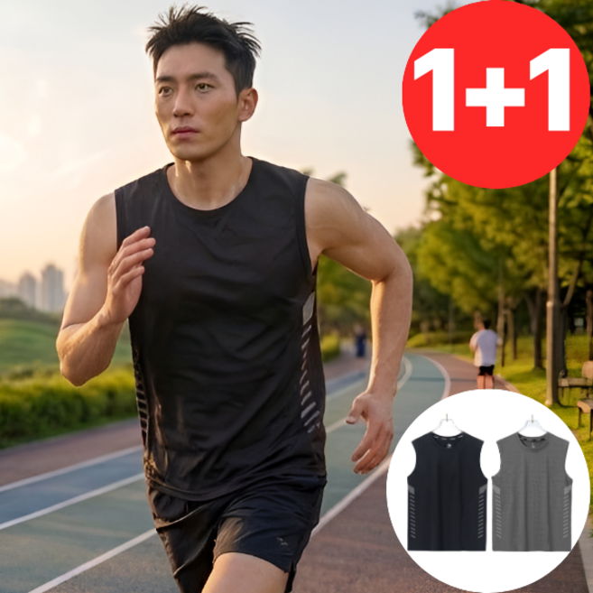 트립앤홈 싱글렛 러닝 민소매 나시 남자