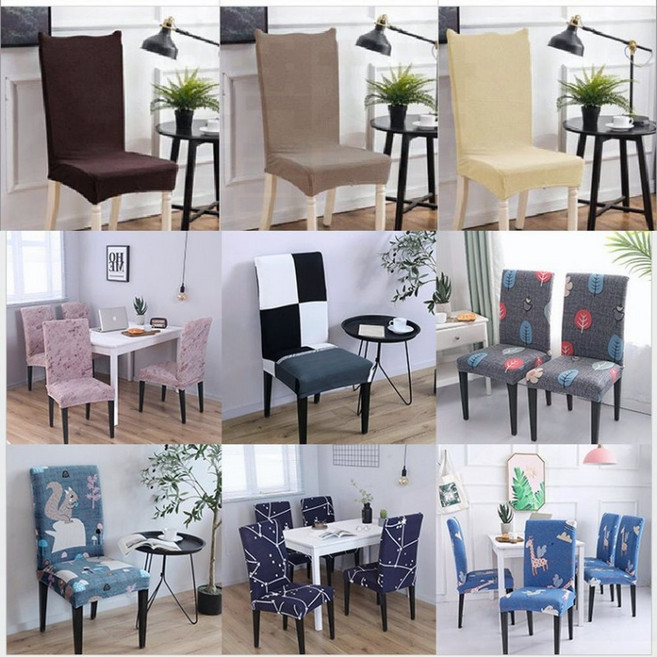 주방의자커버 식탁용 보호커버 식당 가구보호 생활방수, 21목련, 1개