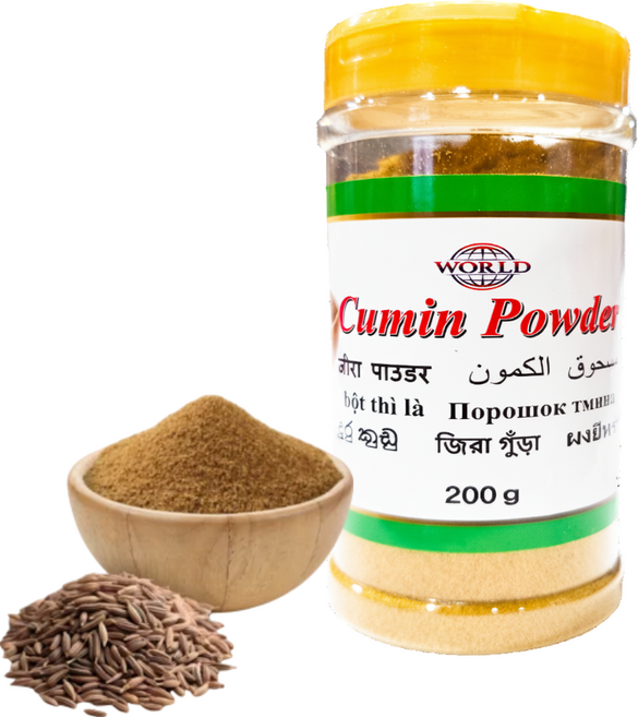 World Cumin Powder 월드 큐민 분말 파우더, 1개, 200g