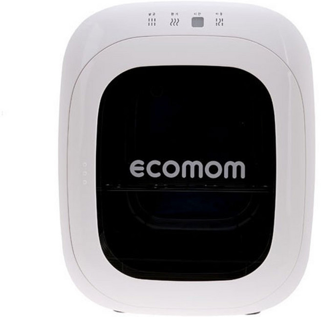 Ecomom 자외선살균 건조 젖병소독기젖병세정기 젖병살균기 출산선물 출산준비물, 화이트, 에코맘 젖병소독기