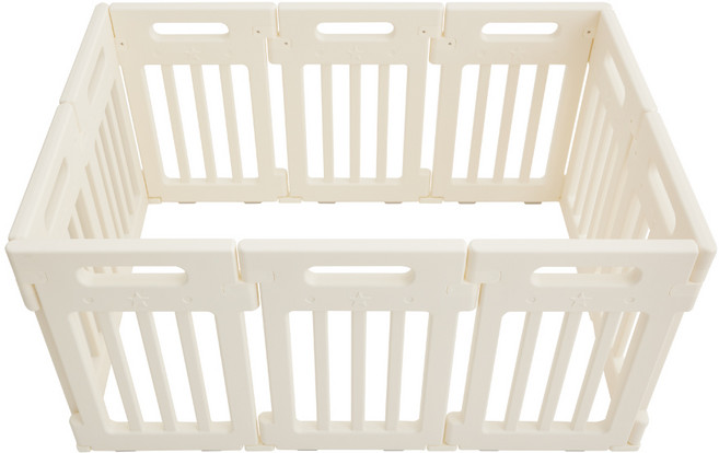 디온 베이비룸 유아 아기 울타리 안전가드 펜스 세트구성, 1세트, 그레이 240*140