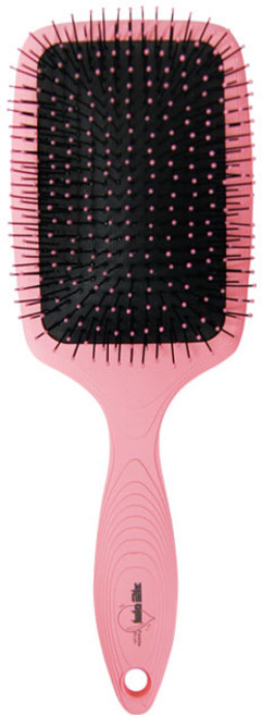 미도시 저즌머리 패들 헤어 브러쉬, 핑크, 1개