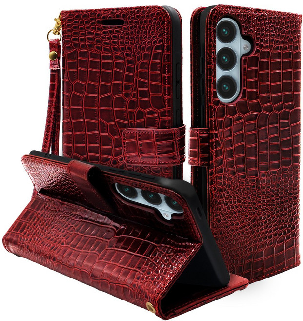 인트그로 마이티 가죽 스트랩 다이어리 케이스