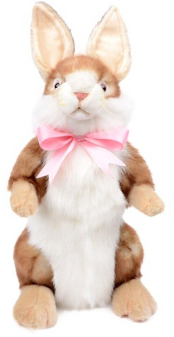 [한사토이] 7479 리본토끼(베이지) 동물인형/37cm.H, 1개, 상세설명 참조, 없음