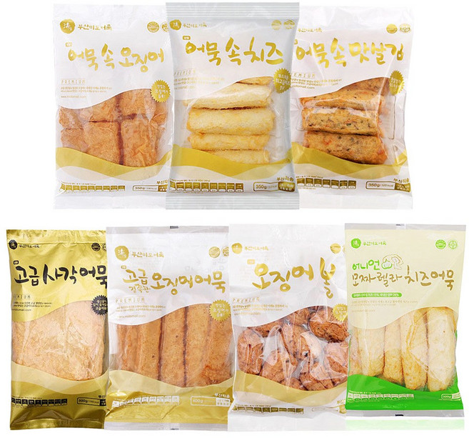 부산미도어묵 담백 세트 2.65kg, 1세트