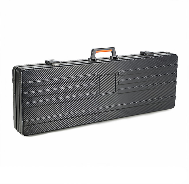 스나이퍼 건케이스 커스텀 다용도 총가방 하드 핸드건 캐리어 서바이벌 라이플 수납, 1개, 블랙