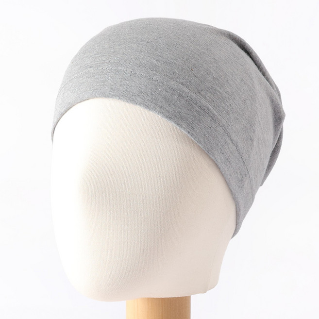 팸드님 국내제작 순면 얇은 두건 면 실내 항암 수면 비니