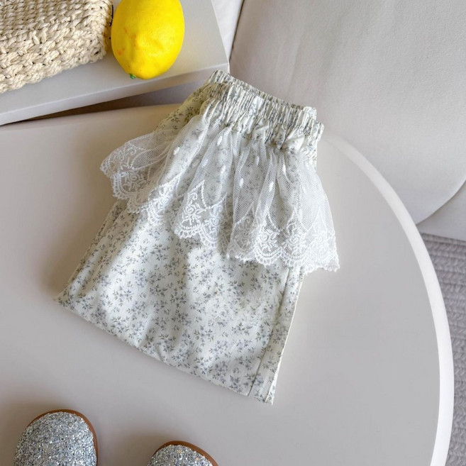유 여아 봄 여름 가을 레이스 고쟁이 몸빼바지