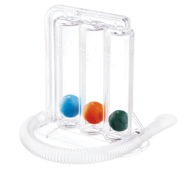 스피카 인스피로메타 폐활량계 호흡 운동기구, 볼3개형, 1개