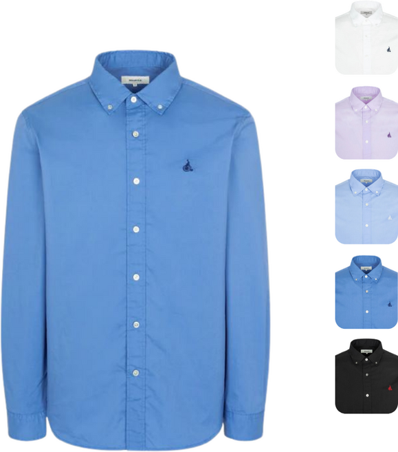 BEANPOLE : 빈폴 [FW25] 남녀공용 플레인 솔리드 셔츠 남방 캐주얼