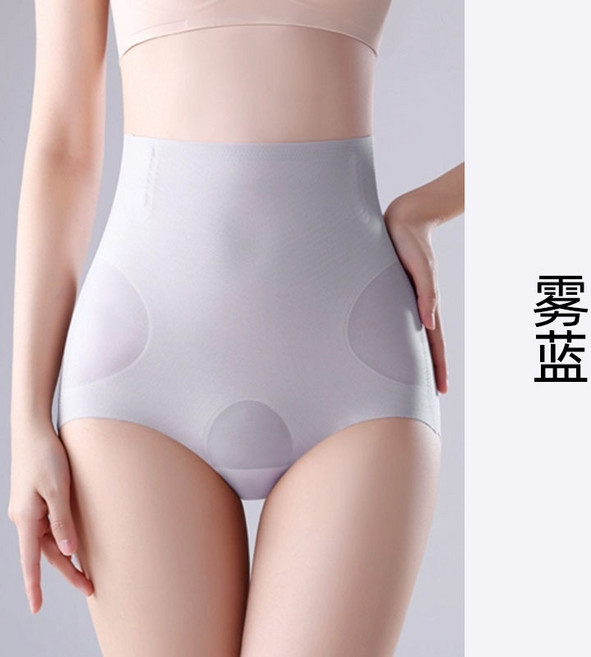 塑形產後高腰提臀收腹內褲無痕收腹收小肚子塑型內褲夏季薄款高腰, 1個, L 90-110斤