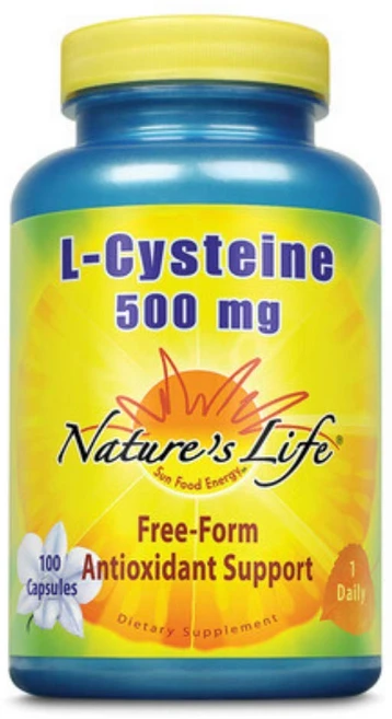 네이처스 라이프 L-시스테인 | 100정 Nature's Life L-Cysteine | 100 ct, 1개 - 쿠팡