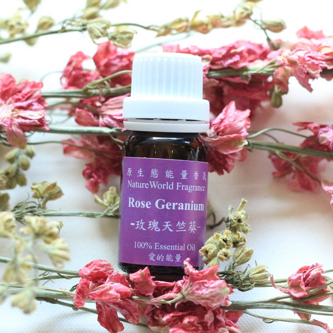 NatureWorld Fragrance 植物純精油 玫瑰天竺葵 薰衣草 薄荷 茶樹 尤加利 佛手柑 馬告 甜橙 冬青 10ml, 1個