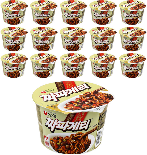 농심 짜파게티 큰사발면, 16개