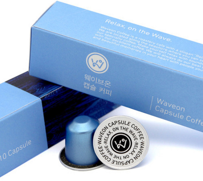 웨이브온 시그니처 블렌드 네스프레소 호환 캡슐커피 10개입, 단품, 1개