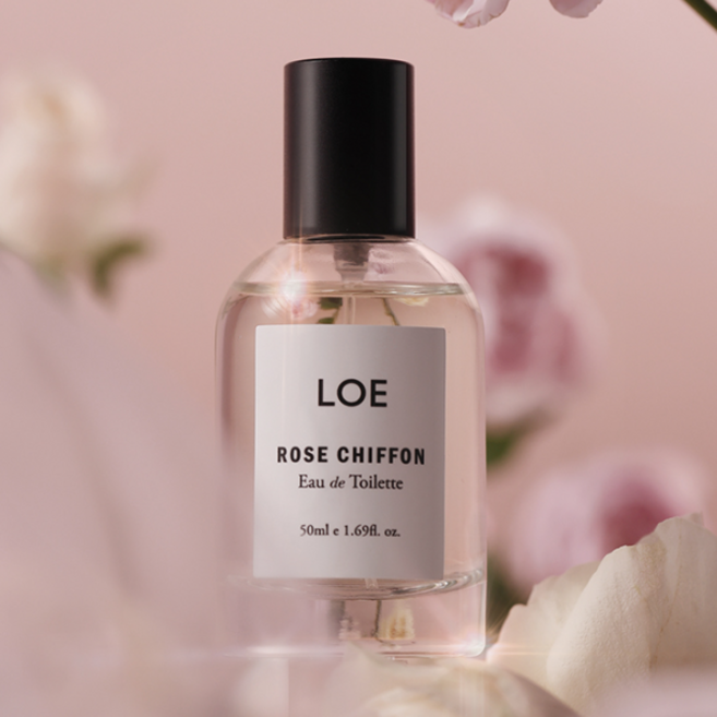 LOE ROSE CHIFFON 雪紡玫瑰 淡香水 50ml, 1個, ROSE CHIFFON雪紡玫瑰
