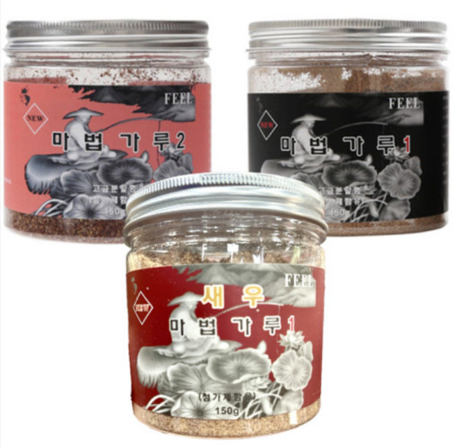 필피싱 마법가루 150g 붕어 떡밥 어분 첨가제 손맛터 양어장, 일반(2번굵은가루), 1개