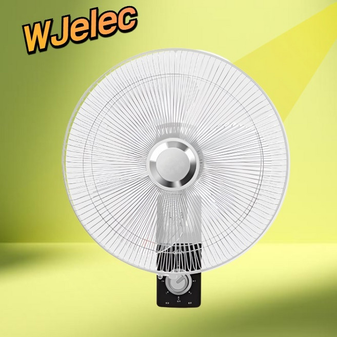 WJelec 가정용 업소용 벽걸이 선풍기, 40cm 매장 영업용 벽걸이 선풍기 공장 식당 화장실