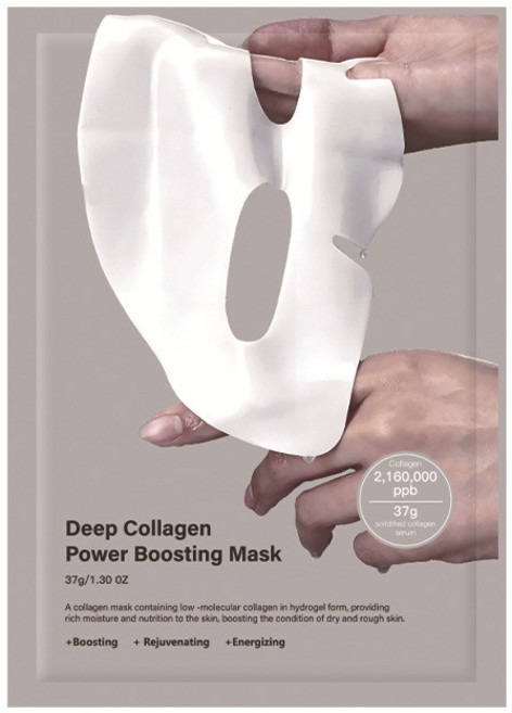 Deep Collagen Power Boosting Mask 膠原蛋白面膜, 1個, 膠原蛋白麵膜一片裝