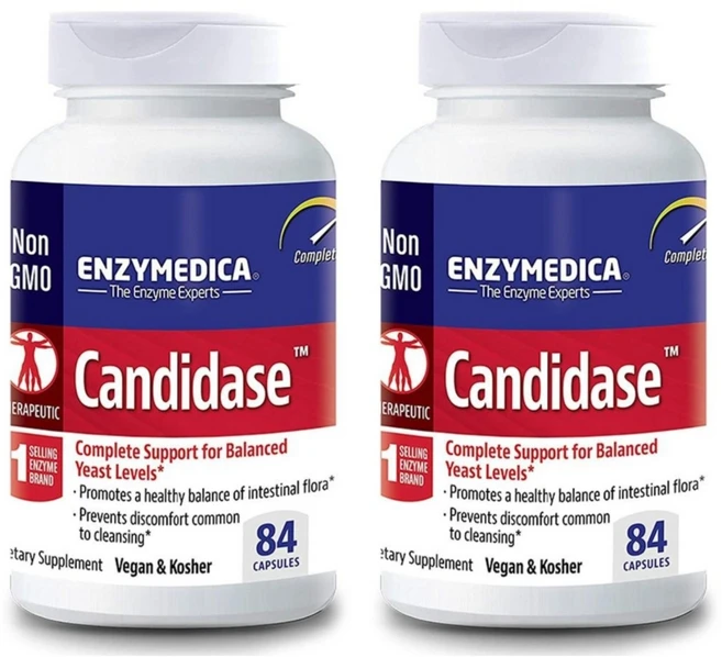 엔자이메디카 칸디다아제 84캡슐 X 2통, 84정 - 쿠팡