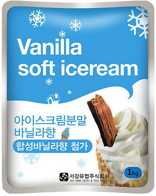 서강 아이스크림분말 바닐라향, 1kg, 1개