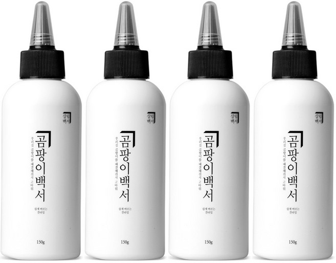 3+1 살림백서 바르는 곰팡이 제거제 150ml 실리콘 창문 욕실 화장실 찌든때, 150g, 4개