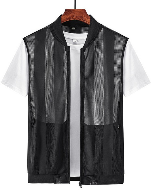 차쿠 남성 여름조끼 메쉬 쿨 조끼 낚시조끼 등산조끼 캠핑조끼 작업조끼 중년 빅사이즈