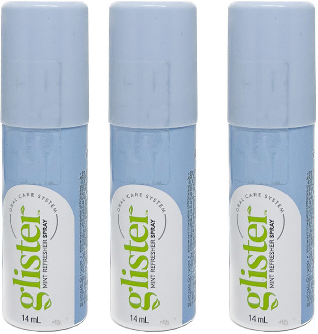 리뉴얼 최신제조 암웨이 글리스터 리후레셔 스프레이 14ml 3개 + KF94마스크 1매