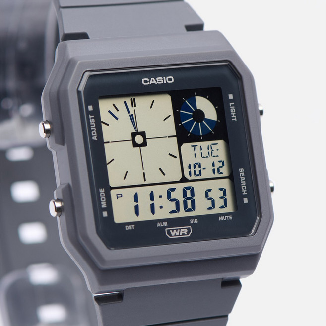 카시오 아나디지 빈티지 학생 커플 사각 캐주얼 전자 손목시계 LF-20