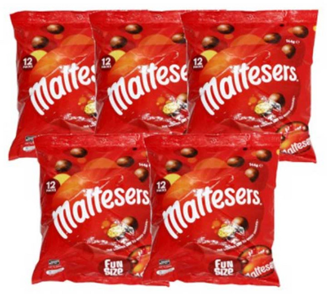 몰티져스 초코볼 12팩 144g 5봉, 5개