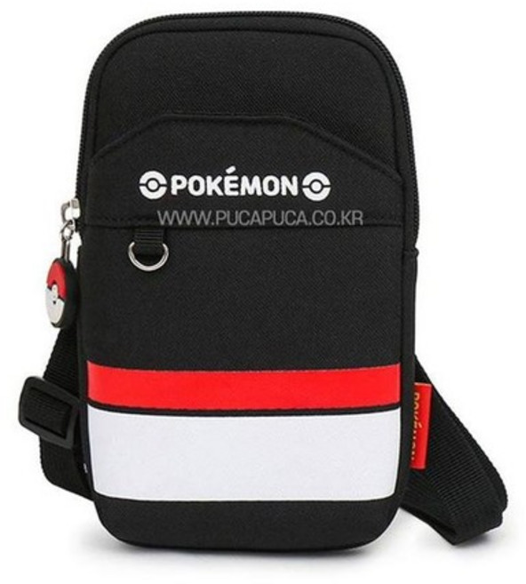 [아우트_63]라인볼 핸드폰 크로스 아동 포켓몬가방 미니백
