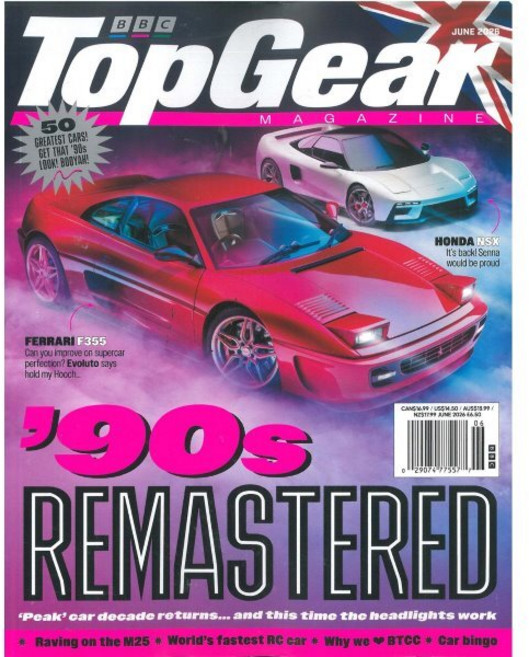 BBC Top Gear (월간) : 2026년 06월, BBC Magazine Publishing