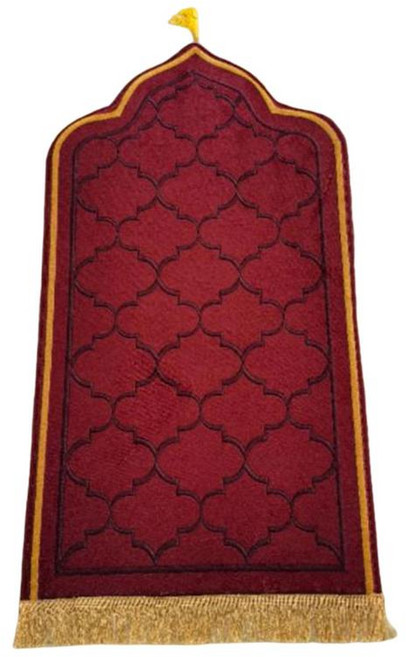 우아한 기도 깔개 기도 매트 Salat 깔개 교회 홈 거실 장식 라마단 선물