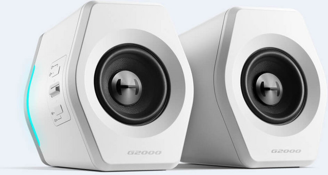 Edifier ED-G2000-WH HECATE 시리즈 2.75 인치 풀 레인지 게이밍 스피커 화이트